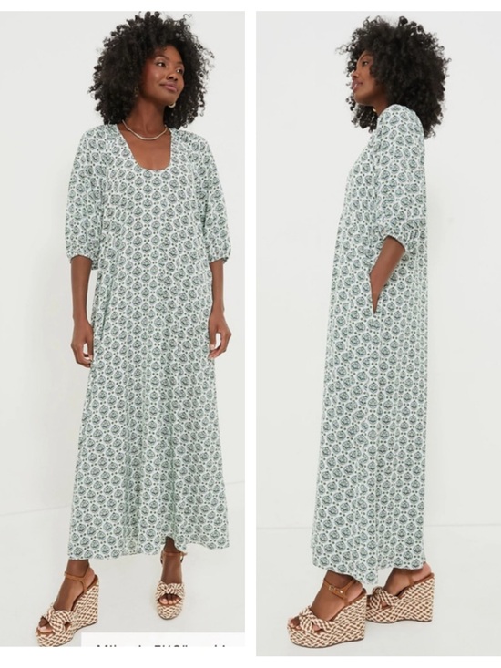 Hyacinth House Dresses & Skirts - Hyacinth House Green Leaves Laurel Maxi Dress